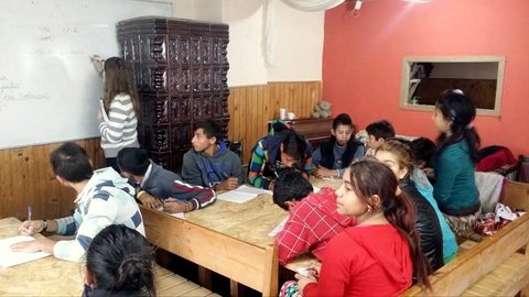After-school tutoring helps older children keep up in Romanian schools