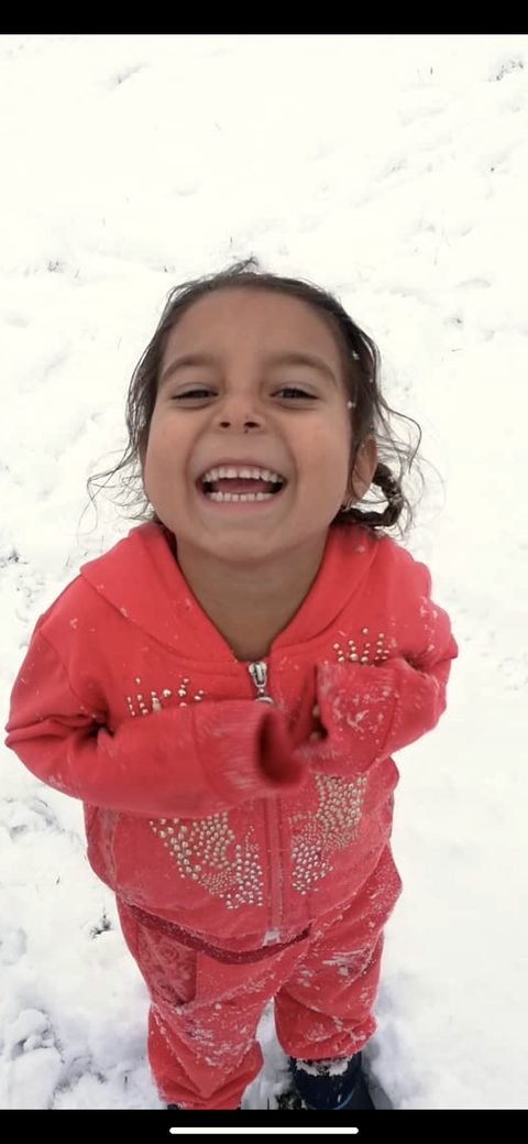 Joy in the snow