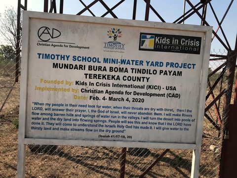 Kids in Crisis International in South Sudan