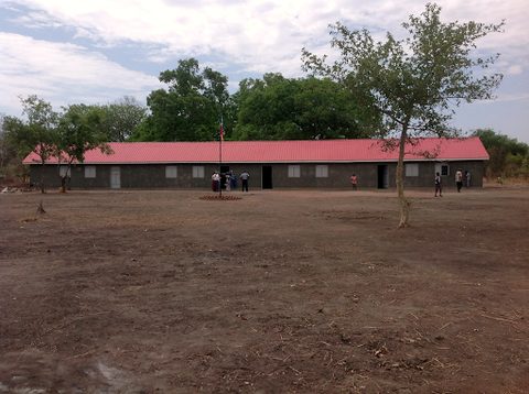 Timothy School's first classroom block, 2016