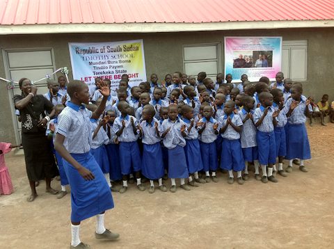 The opening celebration at Timothy School, 2016